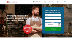 Desktop Screenshot of decimalfactor.co.uk